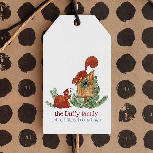 Nachbarn Holiday Eichhörnchen Geschenkanhänger