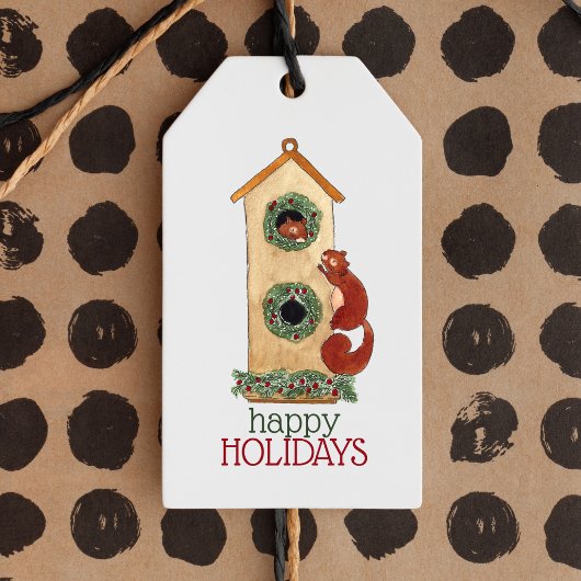 Nachbarn Holiday Eichhörnchen Geschenkanhänger