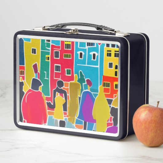 Nachbarn Metall Brotdose (Beispiel)