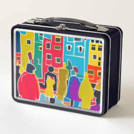 Nachbarn Metall Brotdose