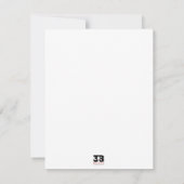 Nachbarn Mitteilungskarte (Rückseite)