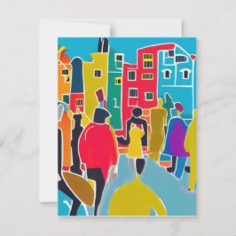 Nachbarn Mitteilungskarte