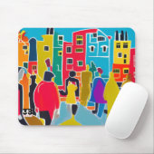 Nachbarn Mousepad (Mit Mouse)