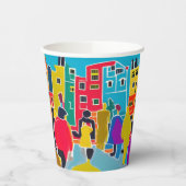 Nachbarn Pappbecher (Links)