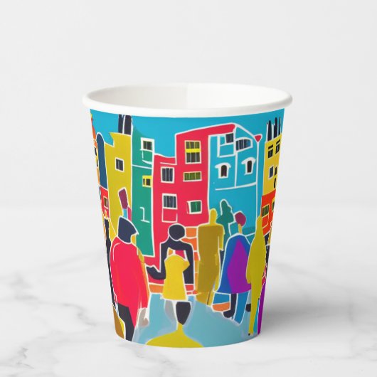 Nachbarn Pappbecher (Links)