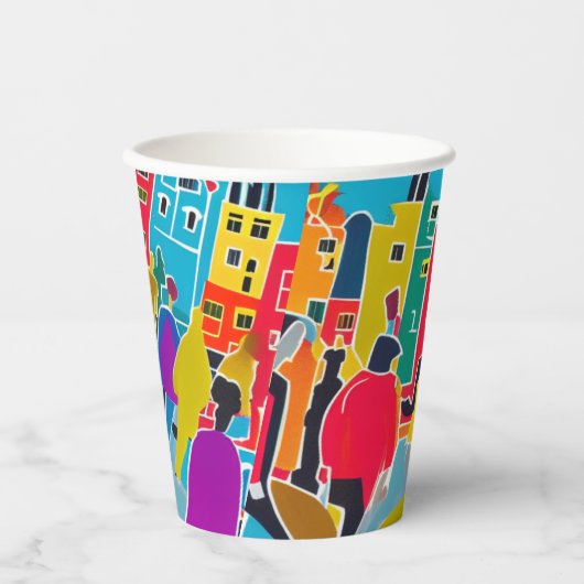 Nachbarn Pappbecher (Vorderseite)