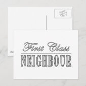 Nachbarn Postkarte (Vorne/Hinten)