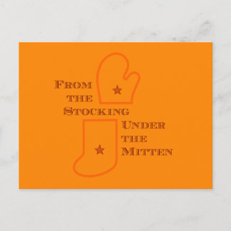 Nachbarn sagen Hi Postkarte