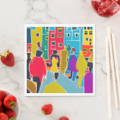 Nachbarn Serviette (Beispiel)