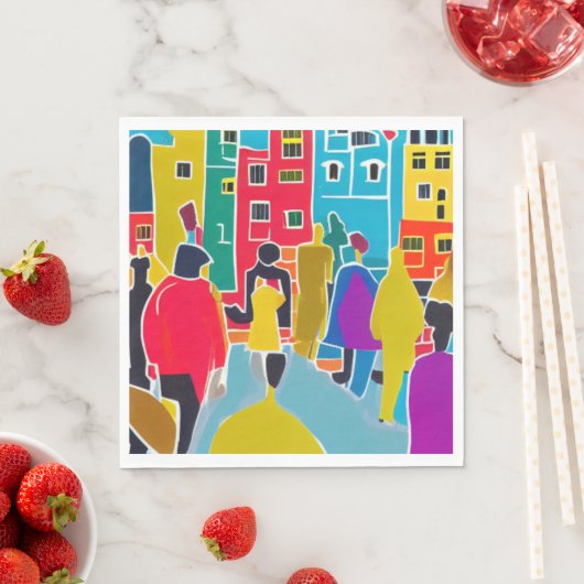 Nachbarn Serviette (Beispiel)