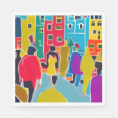 Nachbarn Serviette (Vorderseite)