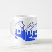 Nachbarschaft der Haus-Tasse Kaffeetasse (Vorderseite Links)