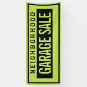 Nachbarschaft-Garagenverkauf-Banner 76 cm X 183 cm Banner (Vertikal)