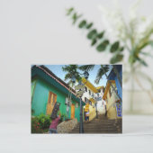 Nachbarschaft Las Peñas, Guayaquil, Ecuador Postkarte (Stehend Vorderseite)