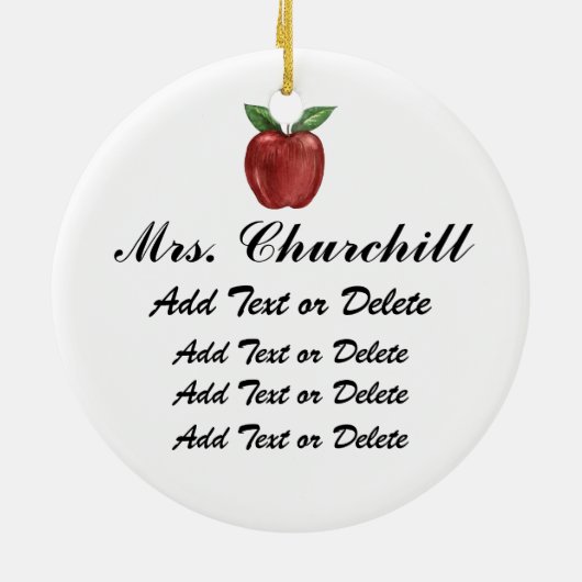 Nachbarschaft / Lehrer - SRF Keramikornament (Hinten)