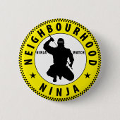 Nachbarschaft Ninja Button (Vorderseite)
