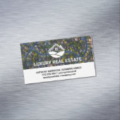 Nachbarschaft | Vogelaugen Magnetische Visitenkarte (Beispiel)