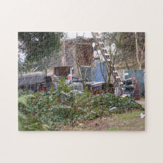 Nachbarschaftjunkyard-Puzzlespiel Puzzle