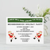 Nachbarschafts-Feiertag Einladung (Stehend Vorderseite)