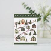 Nachbarschafts-Feiertag Postkarte (Stehend Vorderseite)