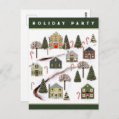 Nachbarschafts-Feiertag Postkarte (Vorne/Hinten)