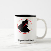 Nachbarschafts-Uhr-Tasse