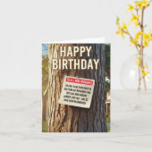 Nachbarschaftsbaumweisheit Karte (Gelbe Blume)