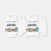 Nachbarschaftsblock-Party Geschenkschachtel (Ungefaltet)