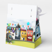 Nachbarschaftsblock-Party Geschenkschachtel (Rückseite)