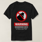 Nachbarschaftswache T-Shirt (Design vorne)