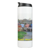 Nachbarschaftswache Thermal Tumbler Thermosbecher (Nach rechts gedreht)