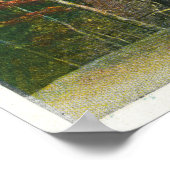 Nachbildung der letzten Brücke von Gen Burgoyne Poster (Ecke)