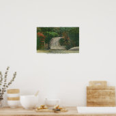 Nachbildung der letzten Brücke von Gen Burgoyne Poster (Küche)