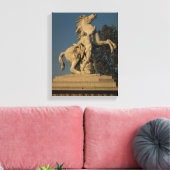 Nachbildung eines der beiden "Frühpferde" Leinwanddruck (Insitu (Wohnzimmer))