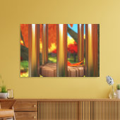 Nachdem der Wind Leinwand umhüllt hat (Insitu (Wohnzimmer))