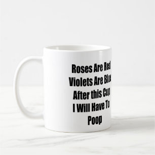 Nachdem diese Schale ich kacken muss Kaffeetasse