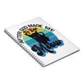 Nachdem Gott mich gemacht hat, sagte er Meow Funny Notizblock (Rechte Seite)