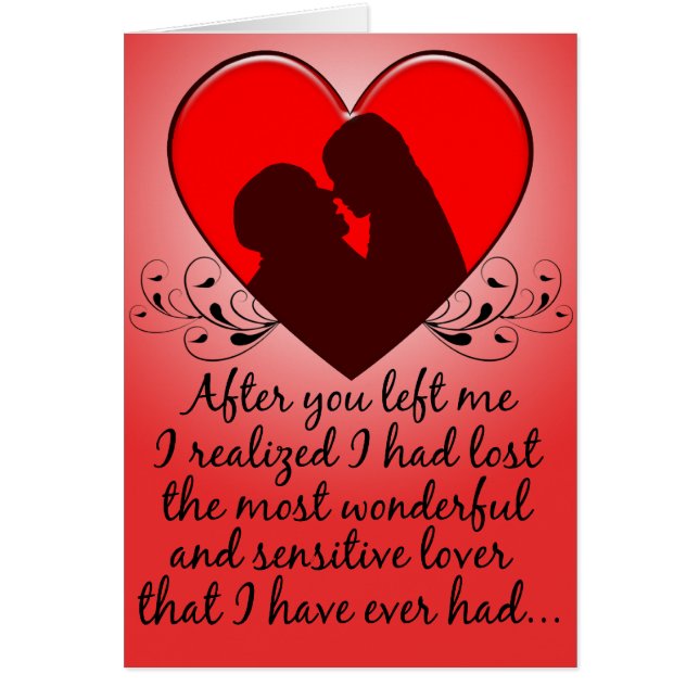 Nachdem Sie mich verließen (Vorne)