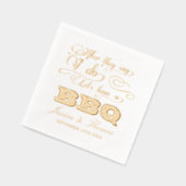 Nachdem sie sagen, ich Ließ eine GRILLEN haben! Servietten Mit Folie (Links)