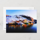 Nachdenken am Quidi Vidi See Postkarte (Vorne/Hinten)