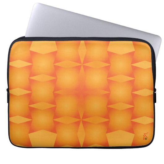 Nachdenken Laptopschutzhülle (Vorderseite)