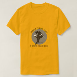 Nachdenken von Bandnamen - Ein MisterP-Shirt T-Shirt