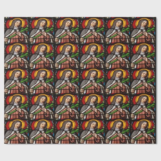 nachdenklich und auffallend! geschenkpapier (Flach)