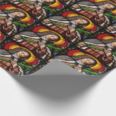 nachdenklich und auffallend! geschenkpapier (Ecke)