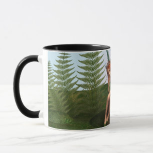 Nachdenkliche Fee Tasse