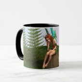 Nachdenkliche Fee Tasse (Vorderseite Links)
