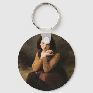 Nachdenkliche Schönheit (Mignon Pensive) 1869 Boug Schlüsselanhänger