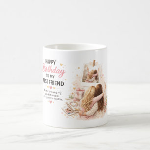 Nachdenkliches Geburtstagsgeschenk für die beste F Kaffeetasse