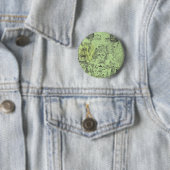 Nachdenkliches Hexe-Button Button (Beispiel)
