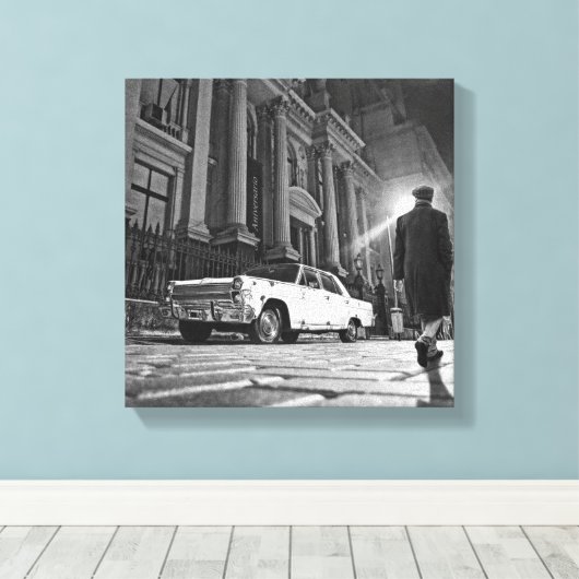 Nachdunkel Leinwanddruck (Insitu (Holzboden))